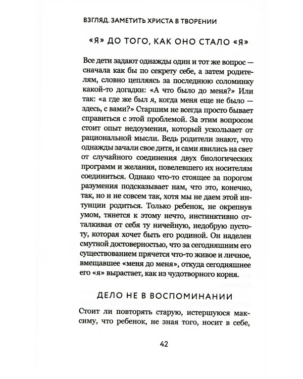 Взгляд. Заметить Христа в творении. Эссе и размышления