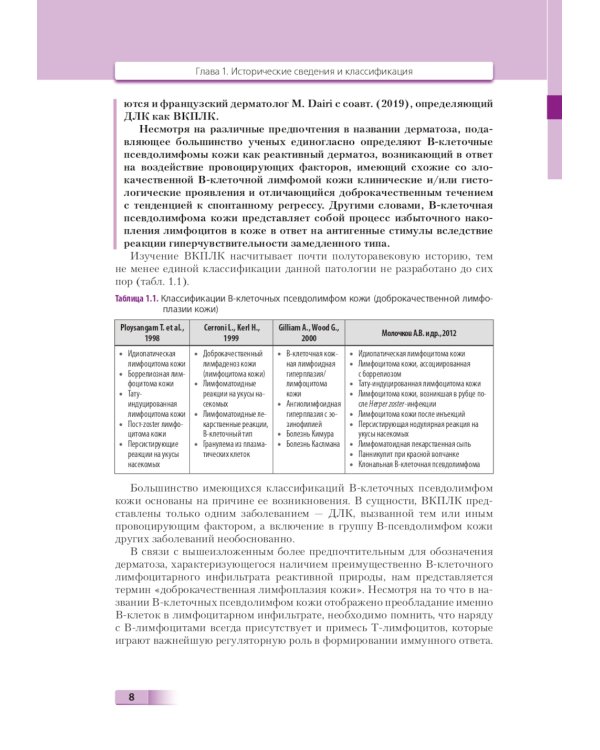 Доброкачественная лимфоплазия кожи: руководство для врачей