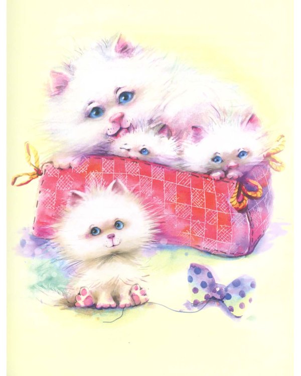 Белый, пушистый, ничей