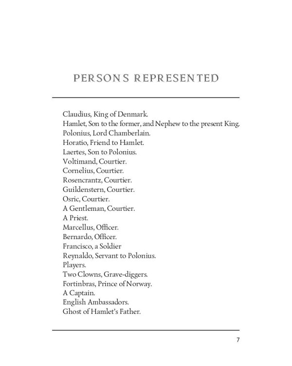 The Tradegy of Hamlet, Prince of Denmark