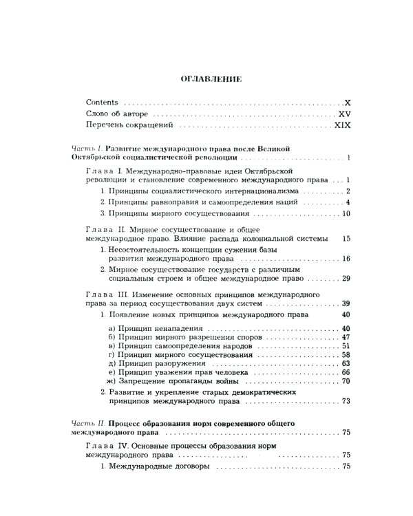 Теория международного права