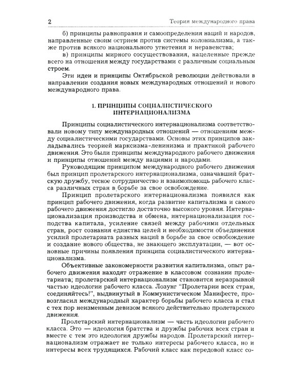 Теория международного права