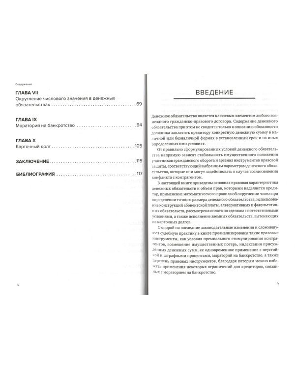 Правовая конструкция денежного обязательства