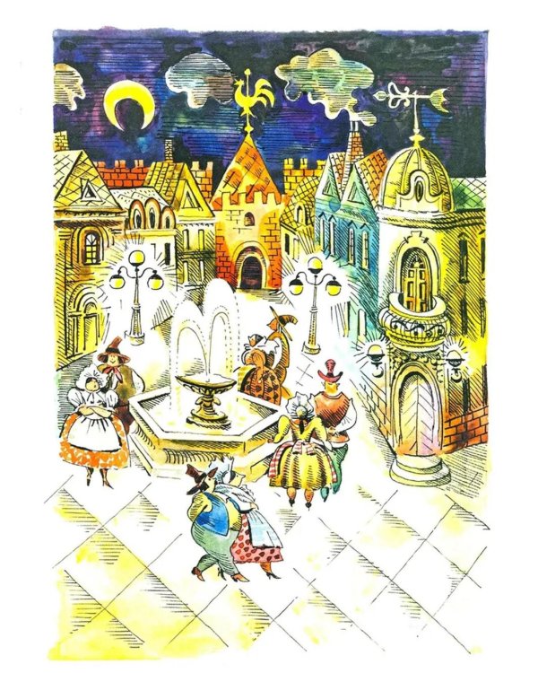 Дети синего фламинго