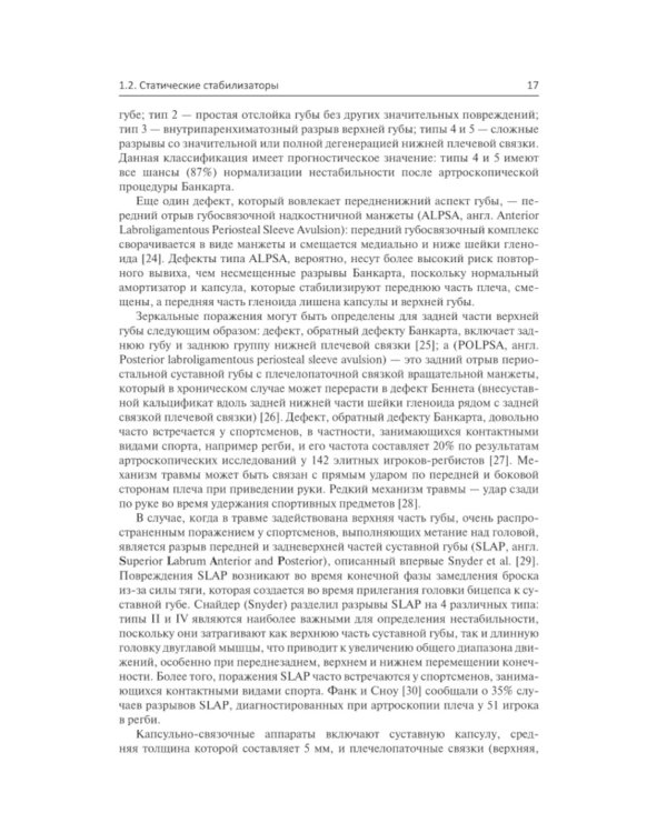 Спортивная травма плеча