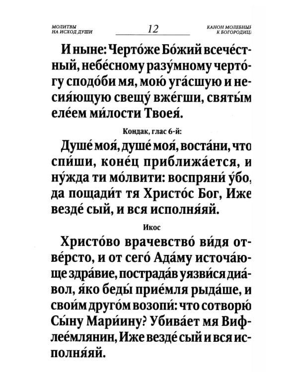 Псалтирь и Каноны по усопшим для слабовидящих: крупный шрифт