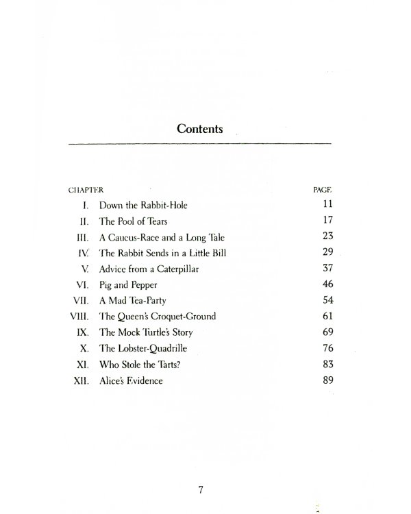 Alice's Adventures in Wonderland