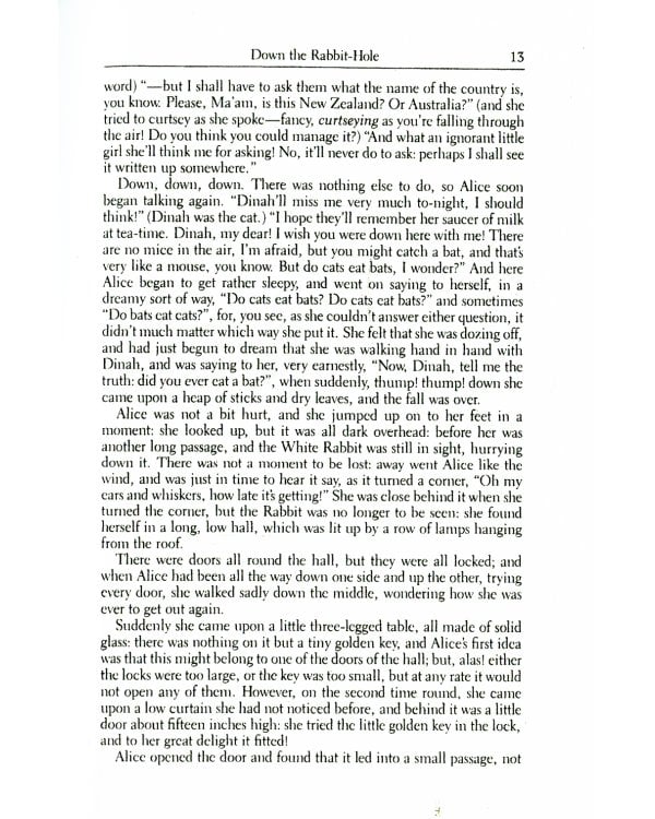 Alice's Adventures in Wonderland