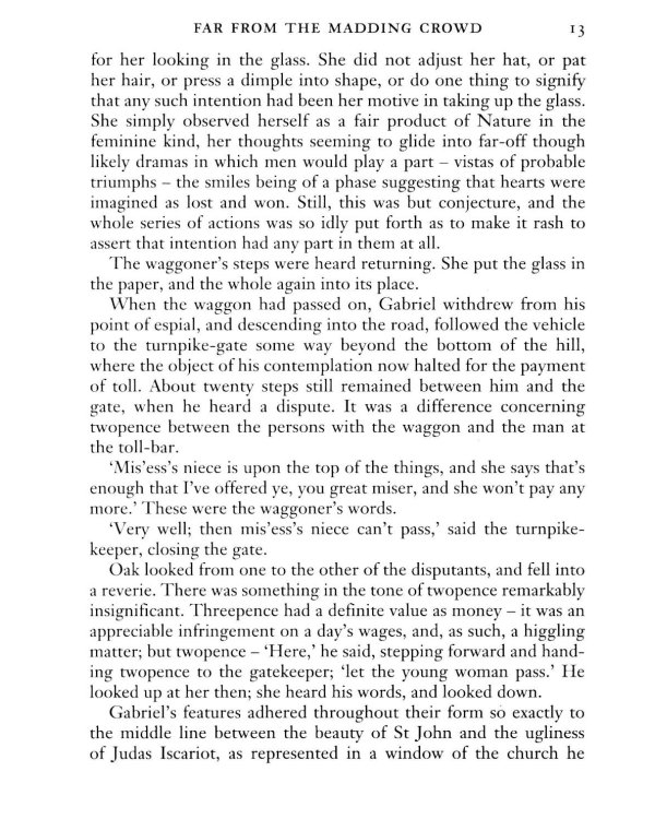 Far from the Madding Crowd