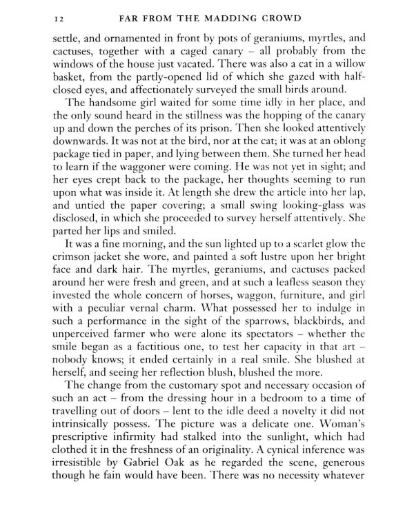 Far from the Madding Crowd