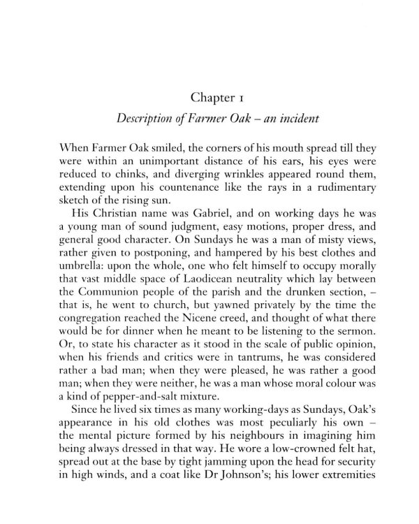 Far from the Madding Crowd