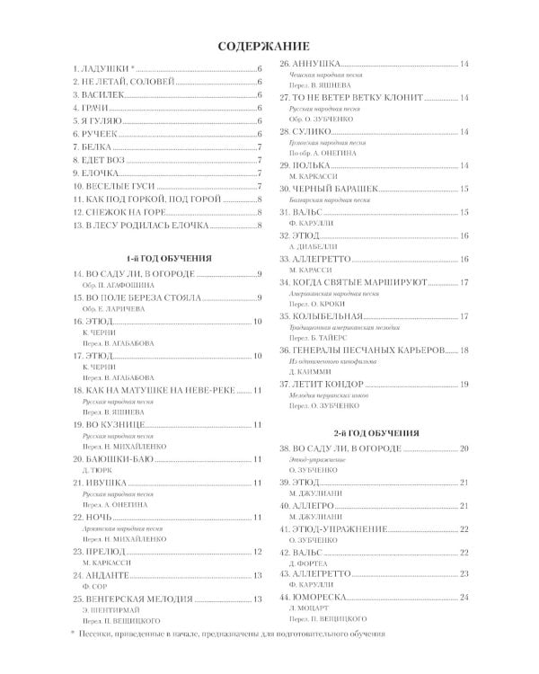 Хрестоматия юного гитариста. Для учащихся 1-3 классов детских музыкальных школ