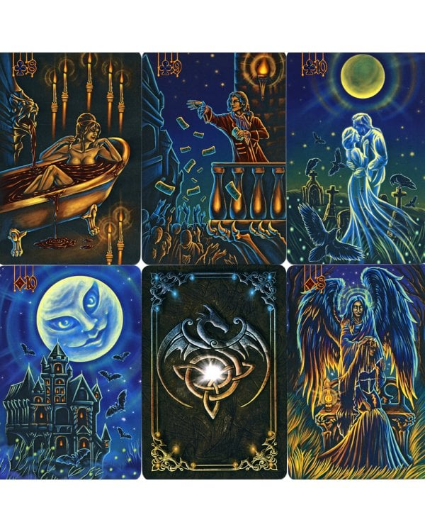 Гадальные карты Богемная готика (36 карт + инструкция)