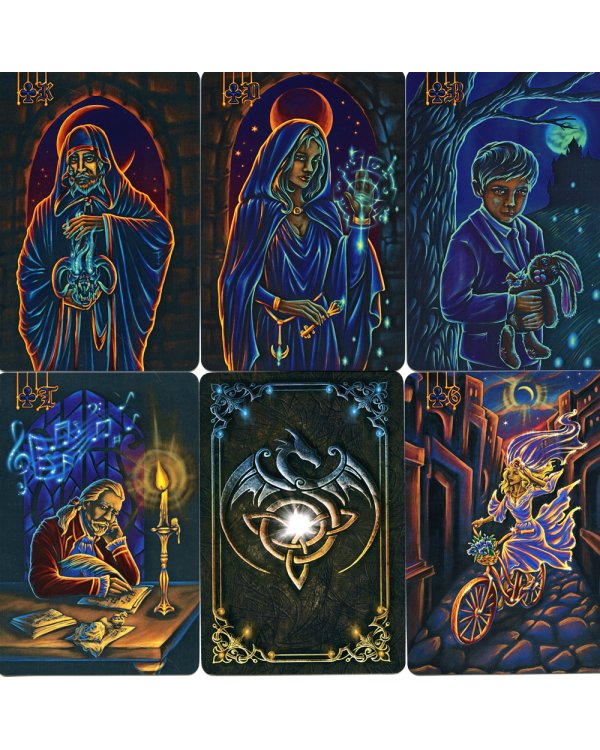 Гадальные карты Богемная готика (36 карт + инструкция)