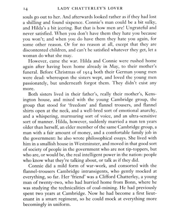 Lady Chatterley's Lover