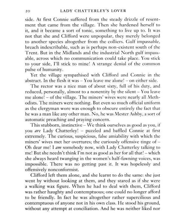 Lady Chatterley's Lover