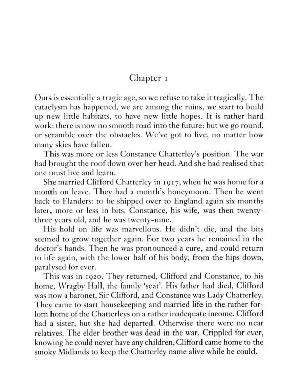 Lady Chatterley's Lover