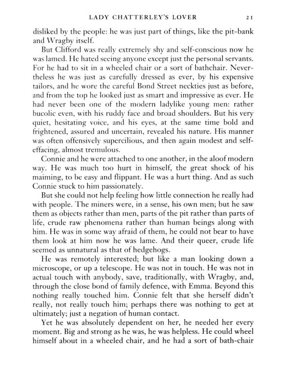 Lady Chatterley's Lover
