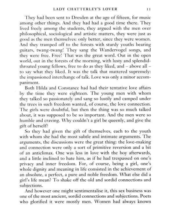 Lady Chatterley's Lover
