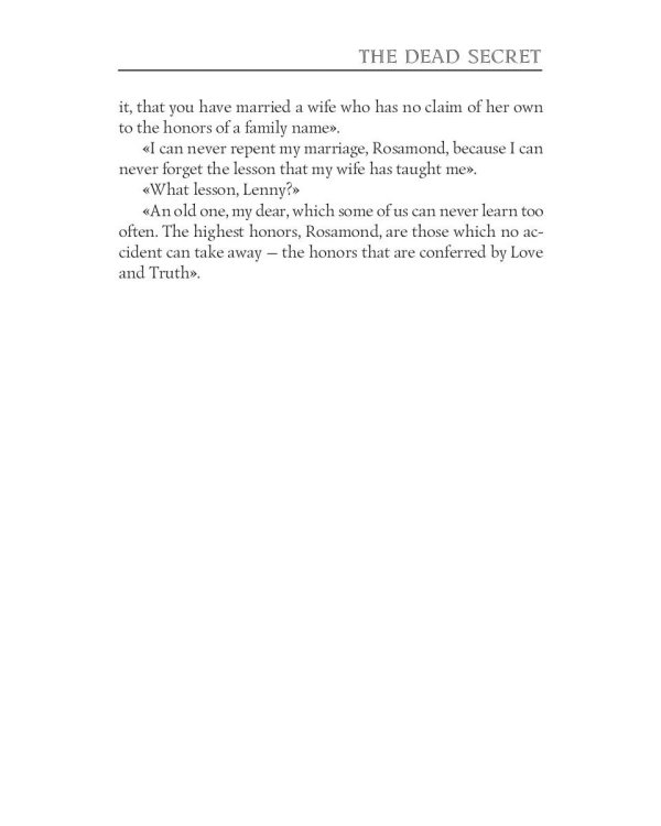 The Dead Secret
