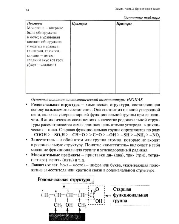 Химия. Ч. 3. Органическая химия: рабочая тетрадь