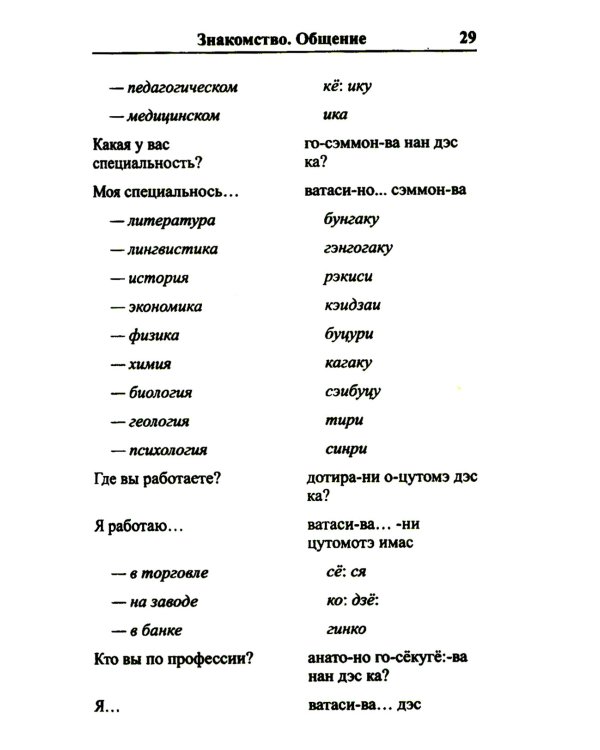 Современный русско-японский разговорник