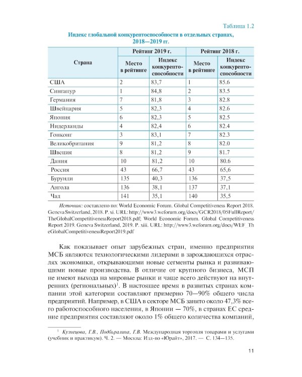 Малый и средний бизнес зарубежных стран и России: Учебник