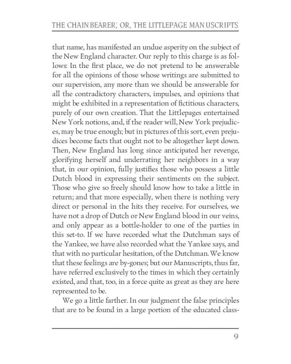 The Chainbearer; or, The Littlepage Manuscripts = Землемер: на англ.яз