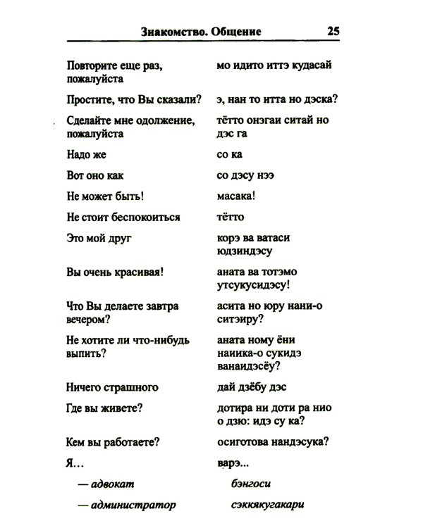 Современный русско-японский разговорник