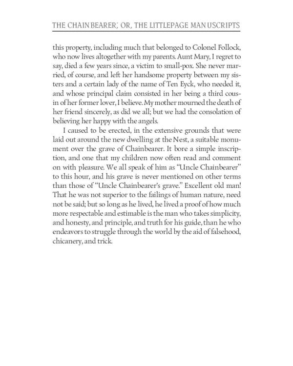 The Chainbearer; or, The Littlepage Manuscripts = Землемер: на англ.яз