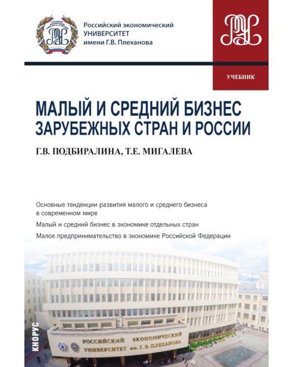 Малый и средний бизнес зарубежных стран и России: Учебник