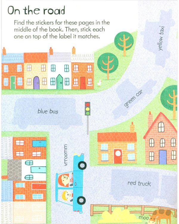 Little Children's Travel Activity Book