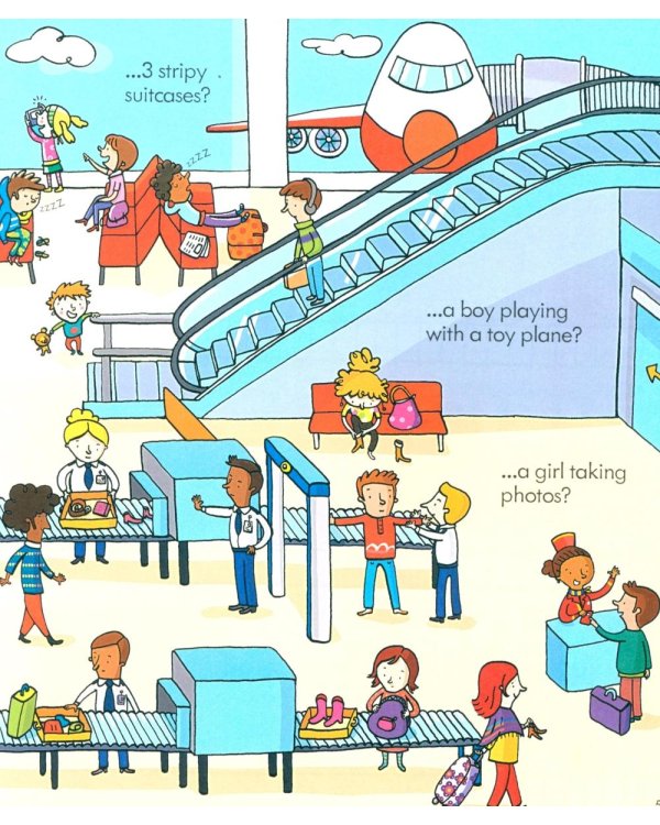 Little Children's Travel Activity Book