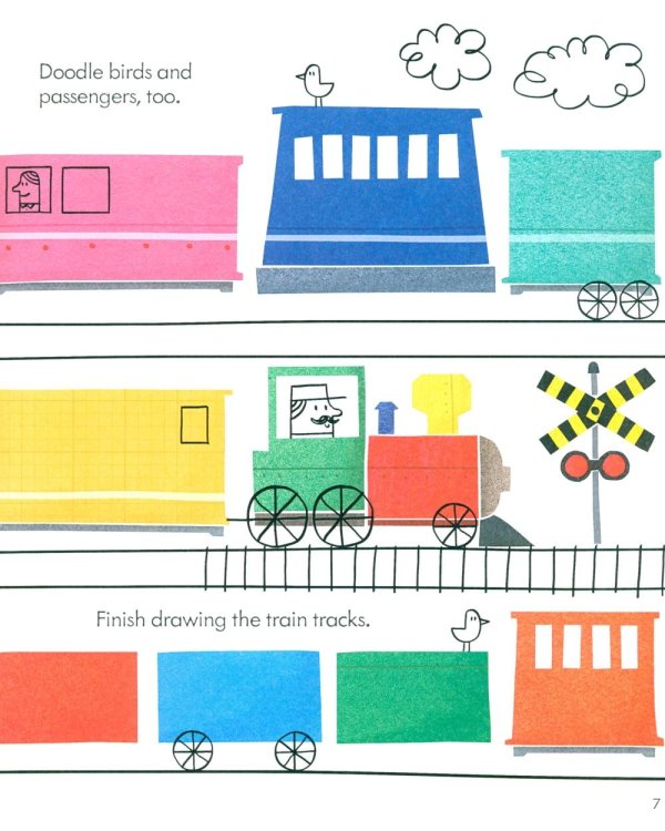 Little Children's Travel Activity Book