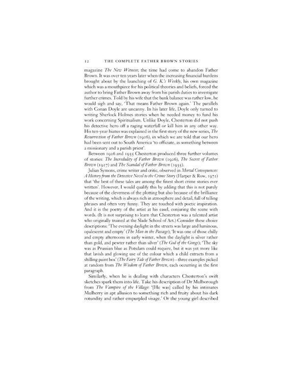 The Complete Father Brown Stories