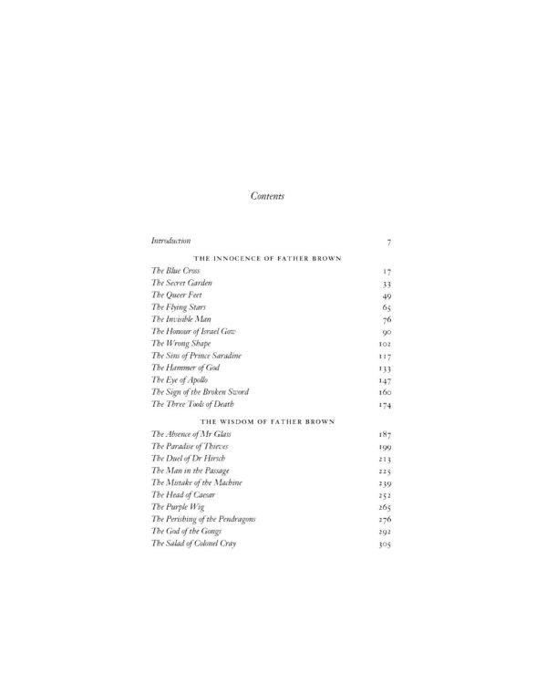 The Complete Father Brown Stories