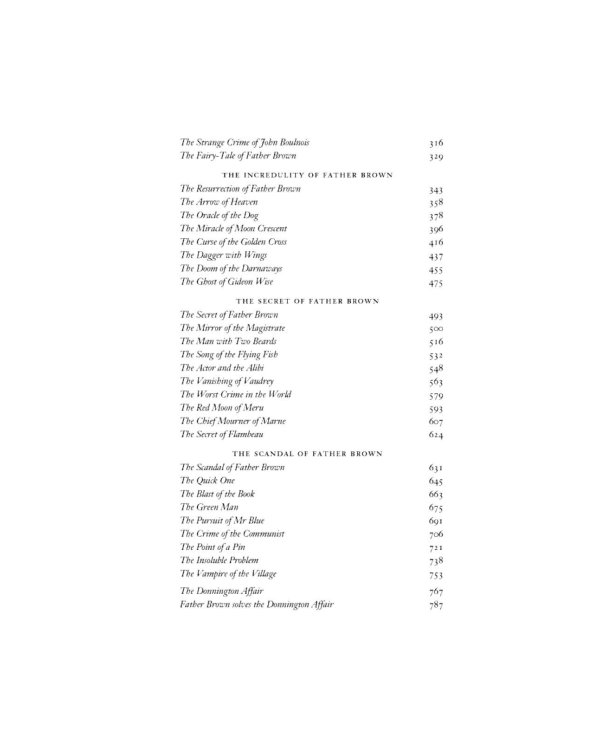 The Complete Father Brown Stories