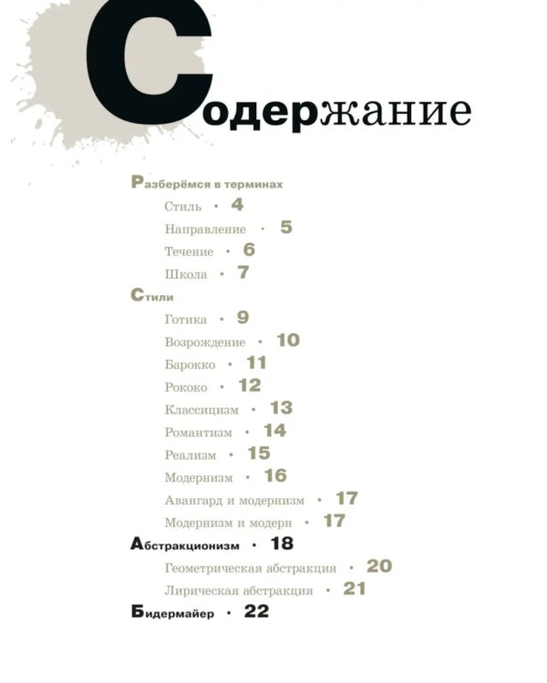 Азбука живописи. Эпохи. Стили. Течения