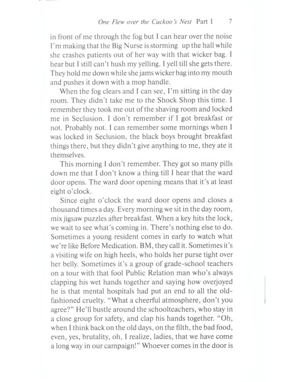 One Flew over the Cuckoo`s Nest