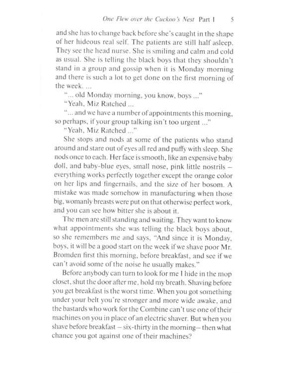 One Flew over the Cuckoo`s Nest