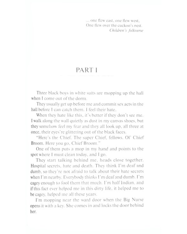 One Flew over the Cuckoo`s Nest