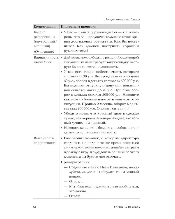 Оценка компетенций методом интервью: Универсальное руководство