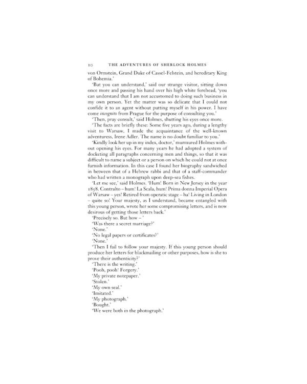 The Adventures and Memoirs of Sherlock Holmes