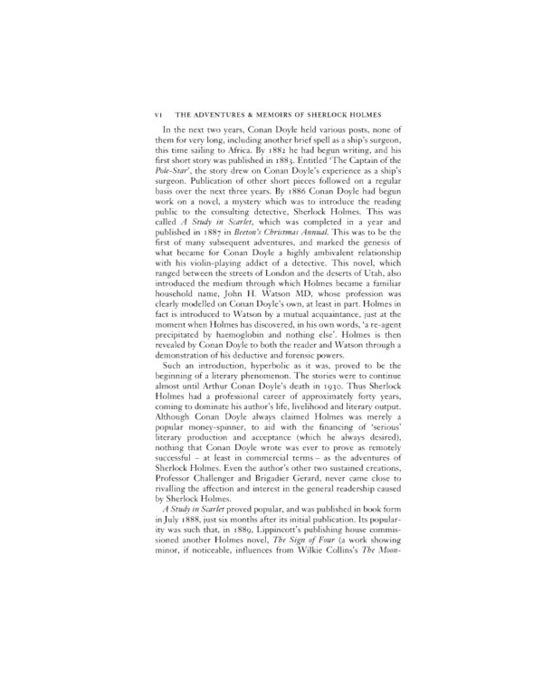 The Adventures and Memoirs of Sherlock Holmes