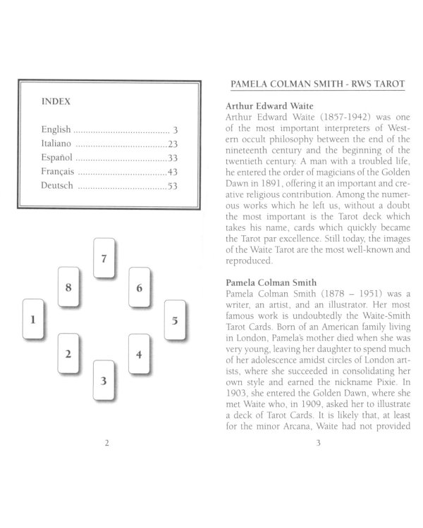 Таро Колман Смитт и Эдварда Уэйта /RWS Tarot (78 карт)