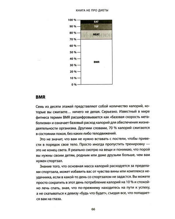 Книга не про диеты: Приведите себя в форму, повысьте самооценку, измените навсегда свою жизнь
