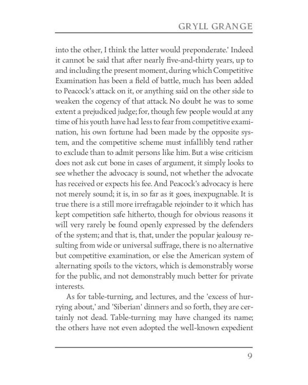 Gryll Grange = Усадьба Грилла: на англ.яз