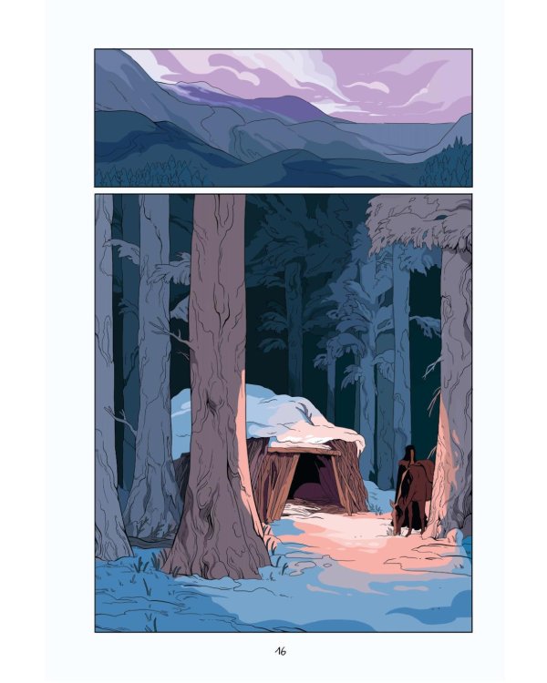 Демон в лесу: графический роман