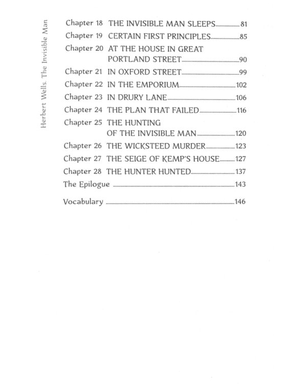 The Invisible Man = Человек-невидимка: книга для чтения на англ.яз. Уровень В1