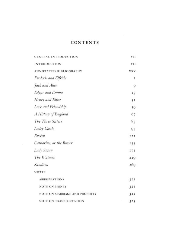 Sanditon & Lady Susan and Other Works